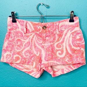 Lily Pulitzer Walsh Shorts in Pink Pout